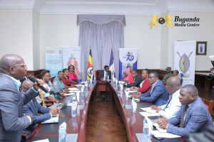 Katikkiro warns of the shortage of clean water in the country